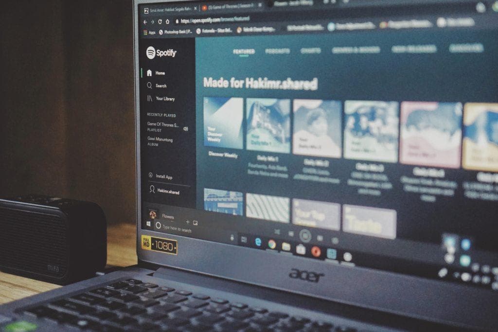 Spotify: controllare la musica con una finestra flottante sul desktop