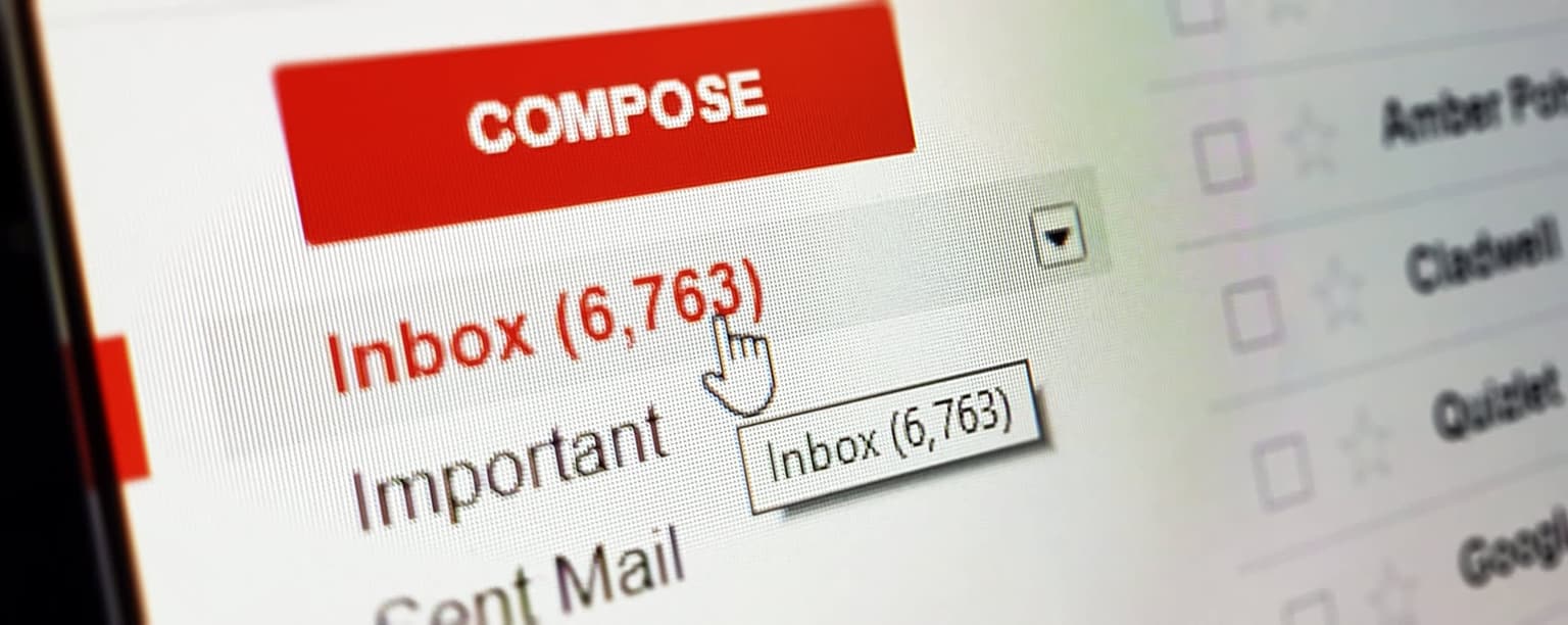 Come trovare le email che occupano molto spazio su Gmail