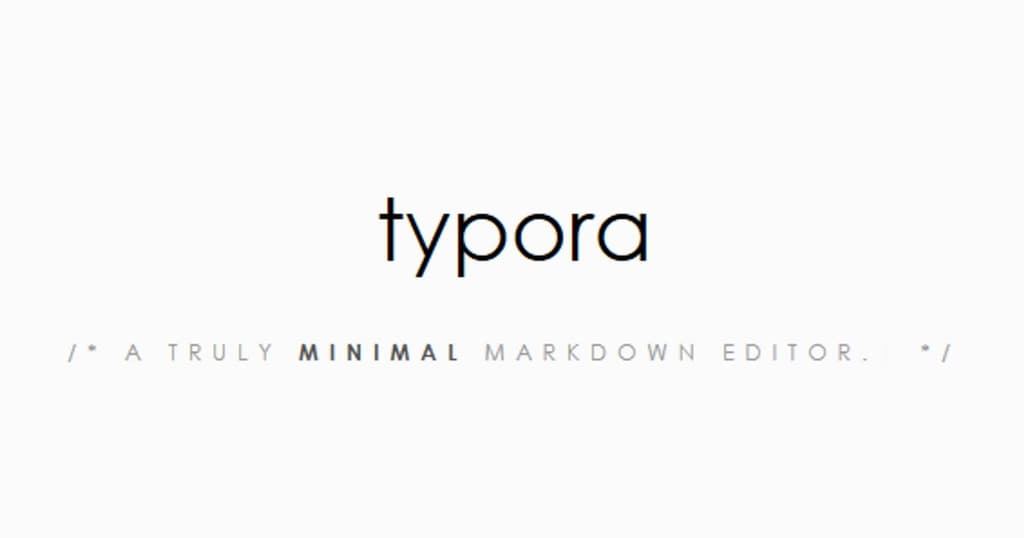 Typora: editor Markdown con sintassi e anteprima unificate