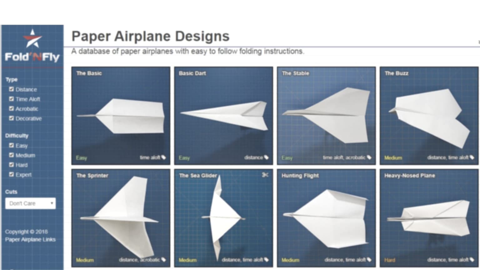 Creare Aeroplanini di carta di tutte le forme con istruzioni passo-passo