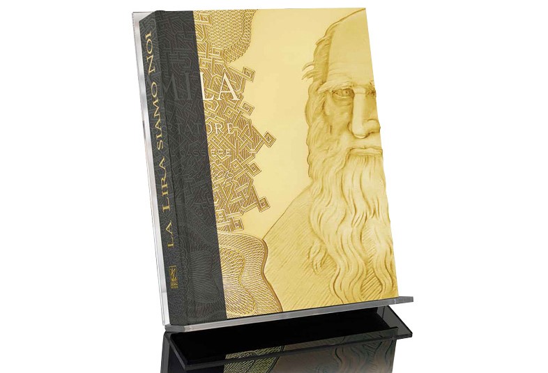 Volume dedicato alla banconota di Leonardo