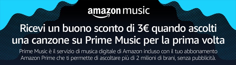 Buono sconto Amazon Music
