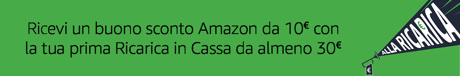 Amazon Ricarica in cassa